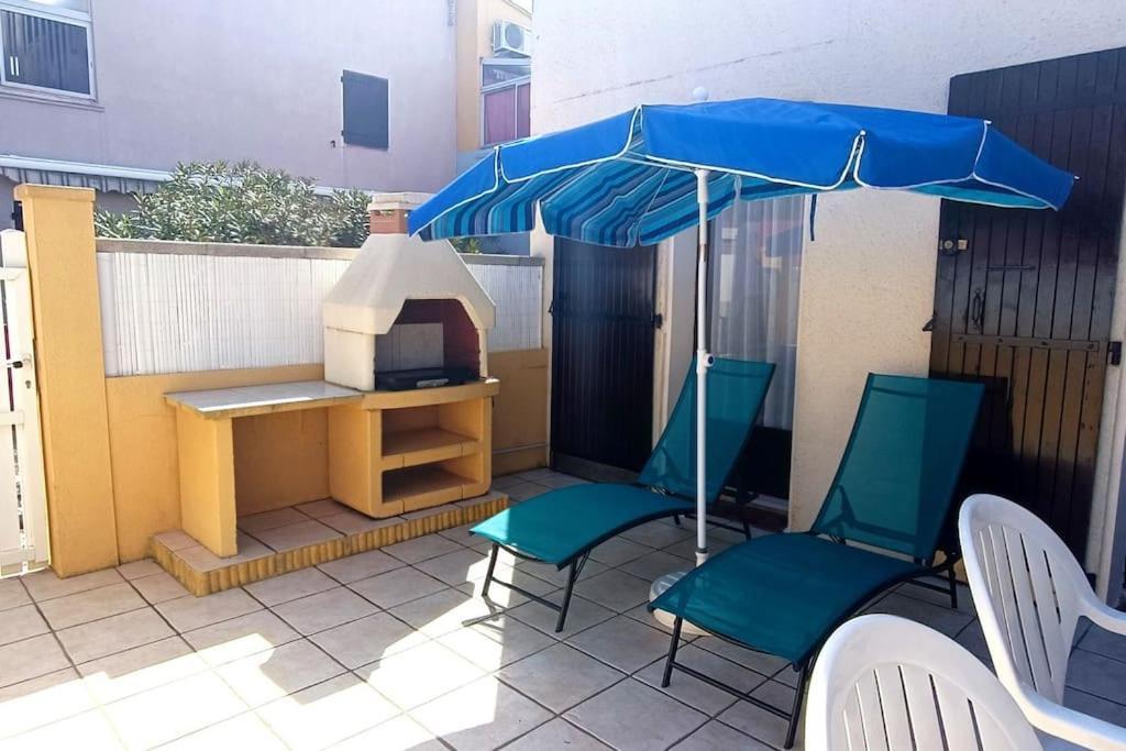 2Min A Pied De La Plage Grande Terrasse Le Barcarès エクステリア 写真