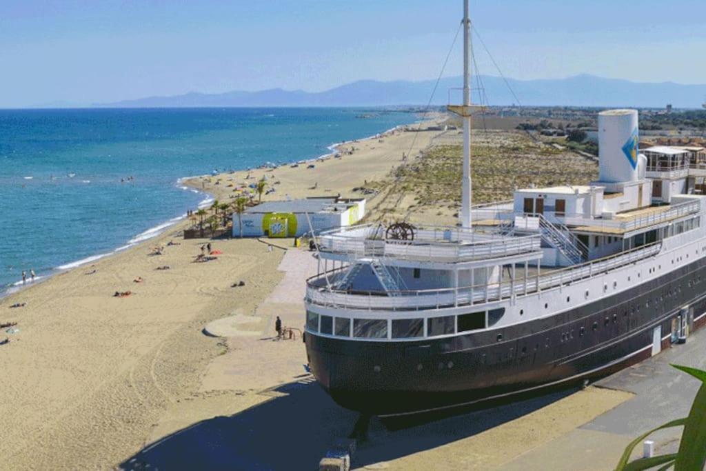 2Min A Pied De La Plage Grande Terrasse Le Barcarès エクステリア 写真